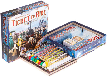 Ticket to Ride: Франция и Дикий Запад (дополнение)